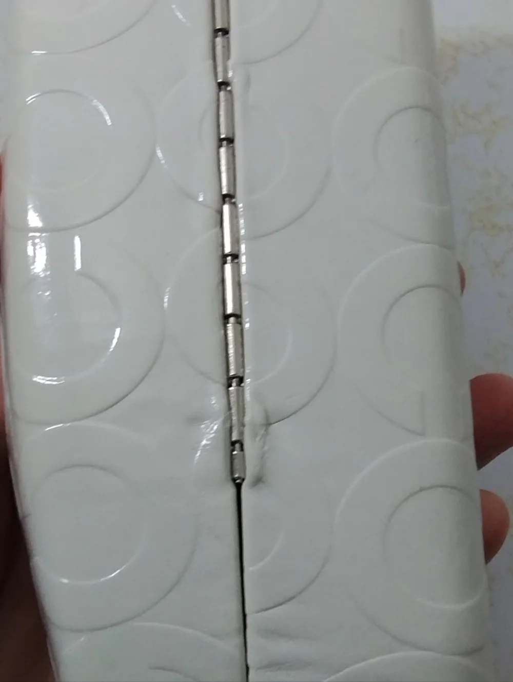 Coach sturdy clamshell