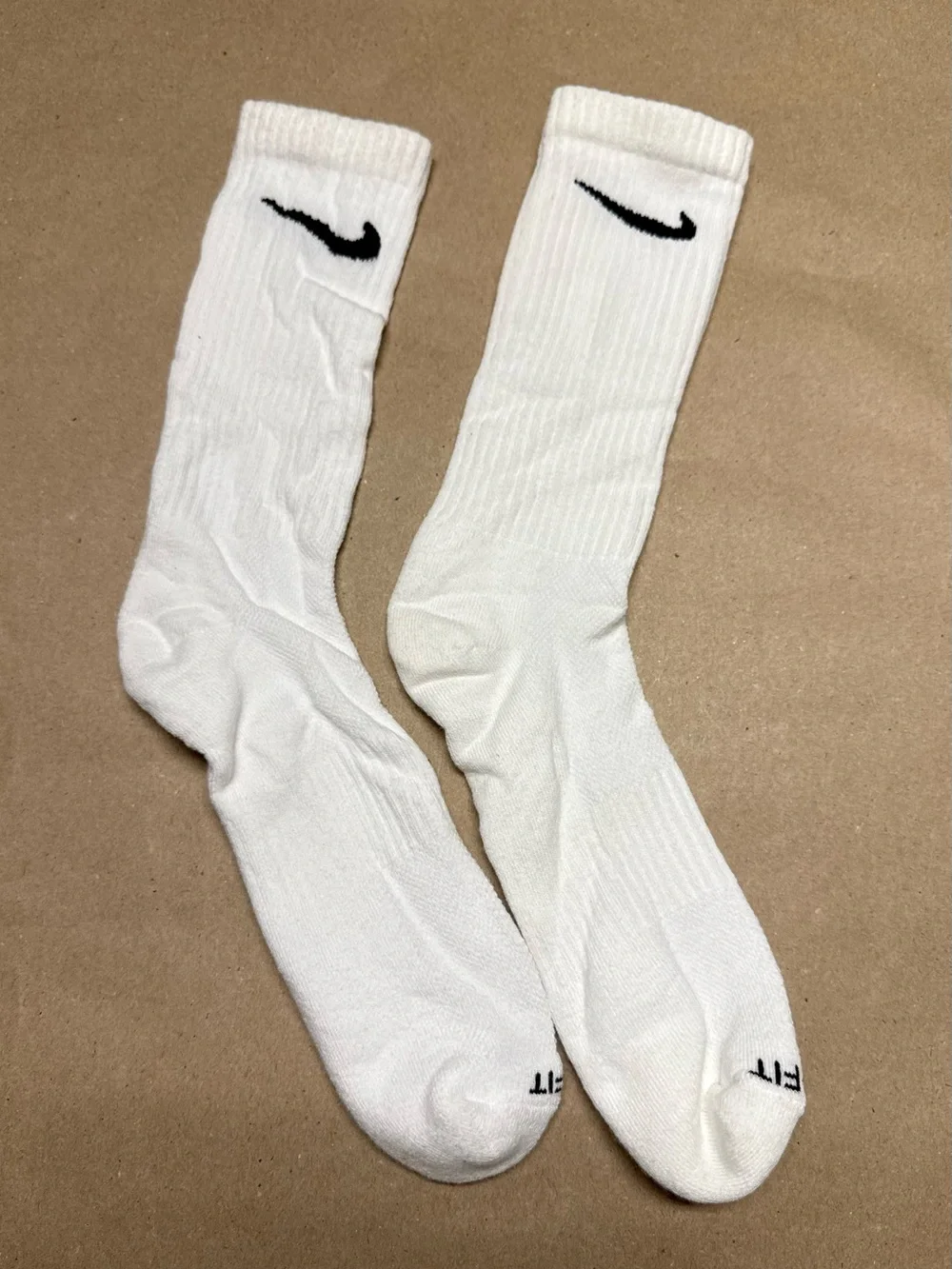 Nike white black
