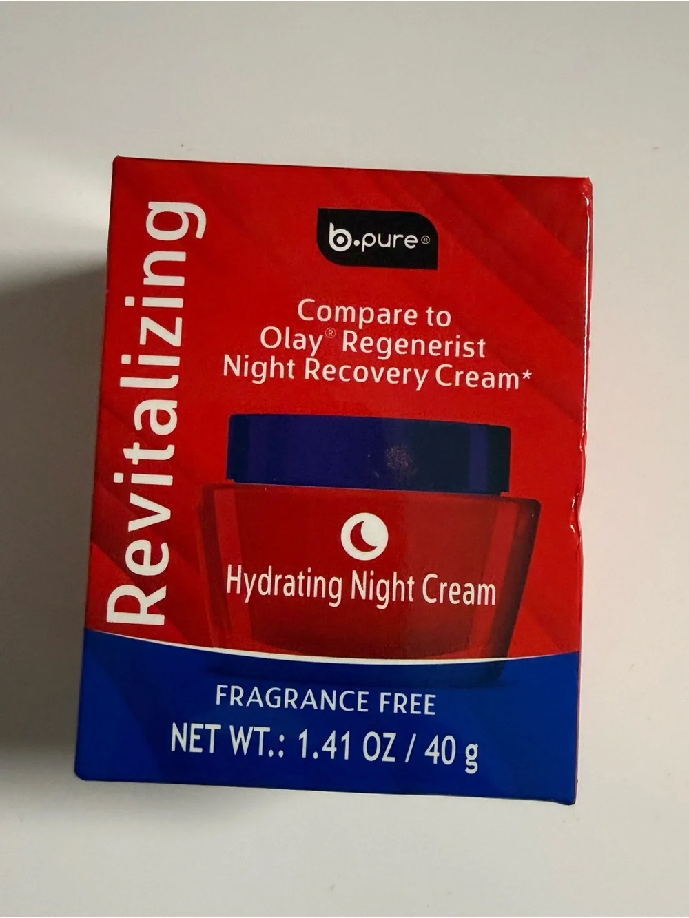 Revitalizing Hydrating Night Cream - Red