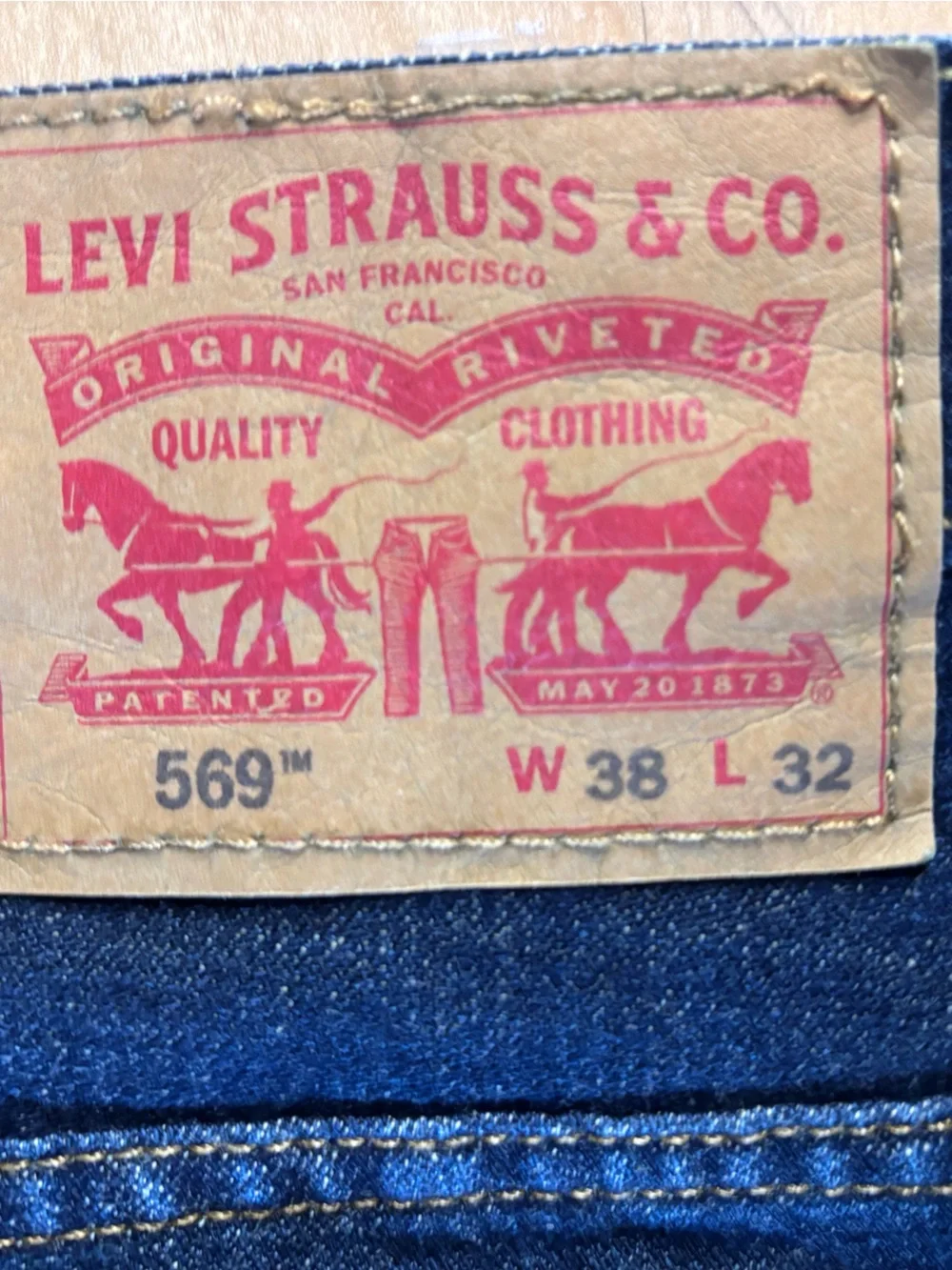 Levis classic straight