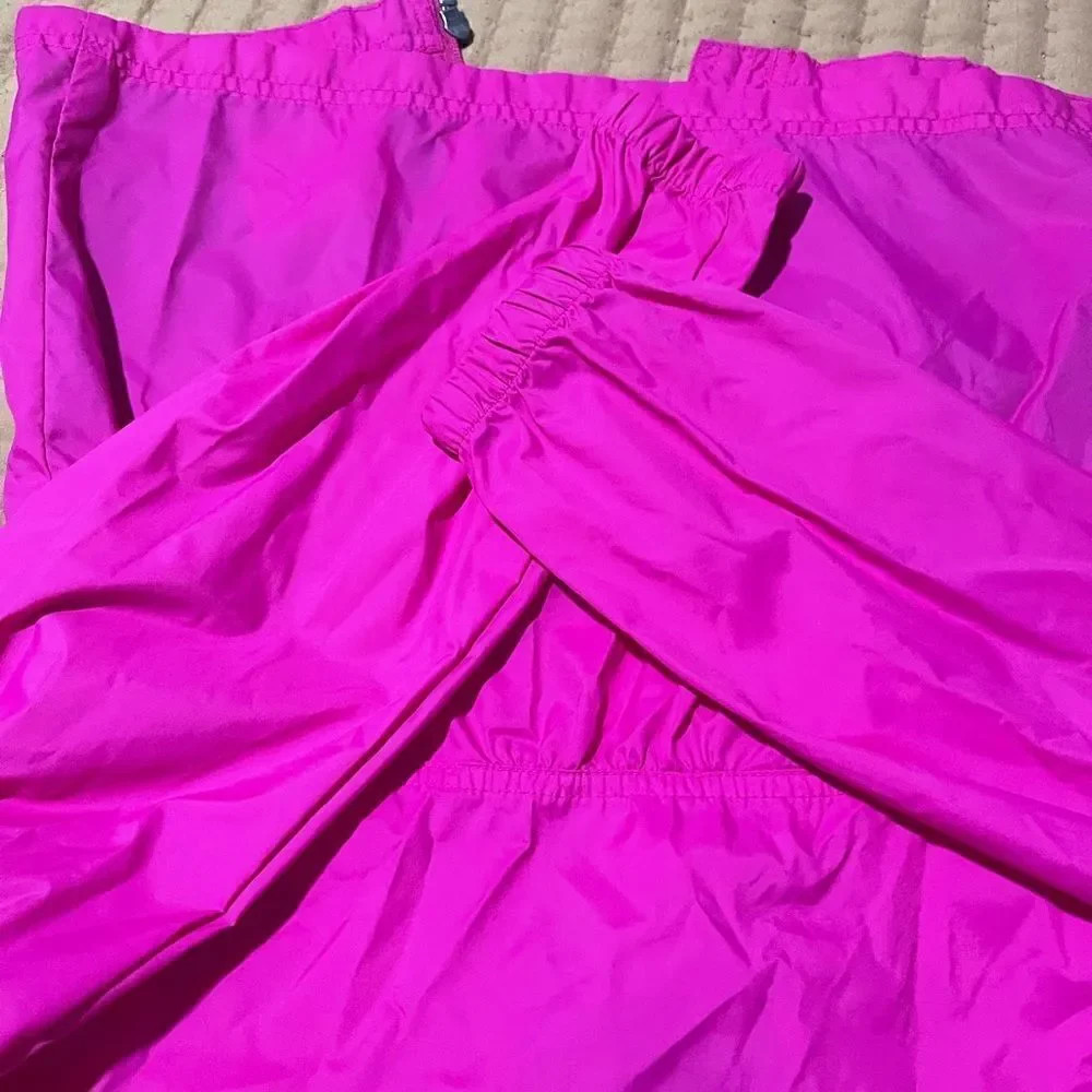 Columbia pink windbreaker