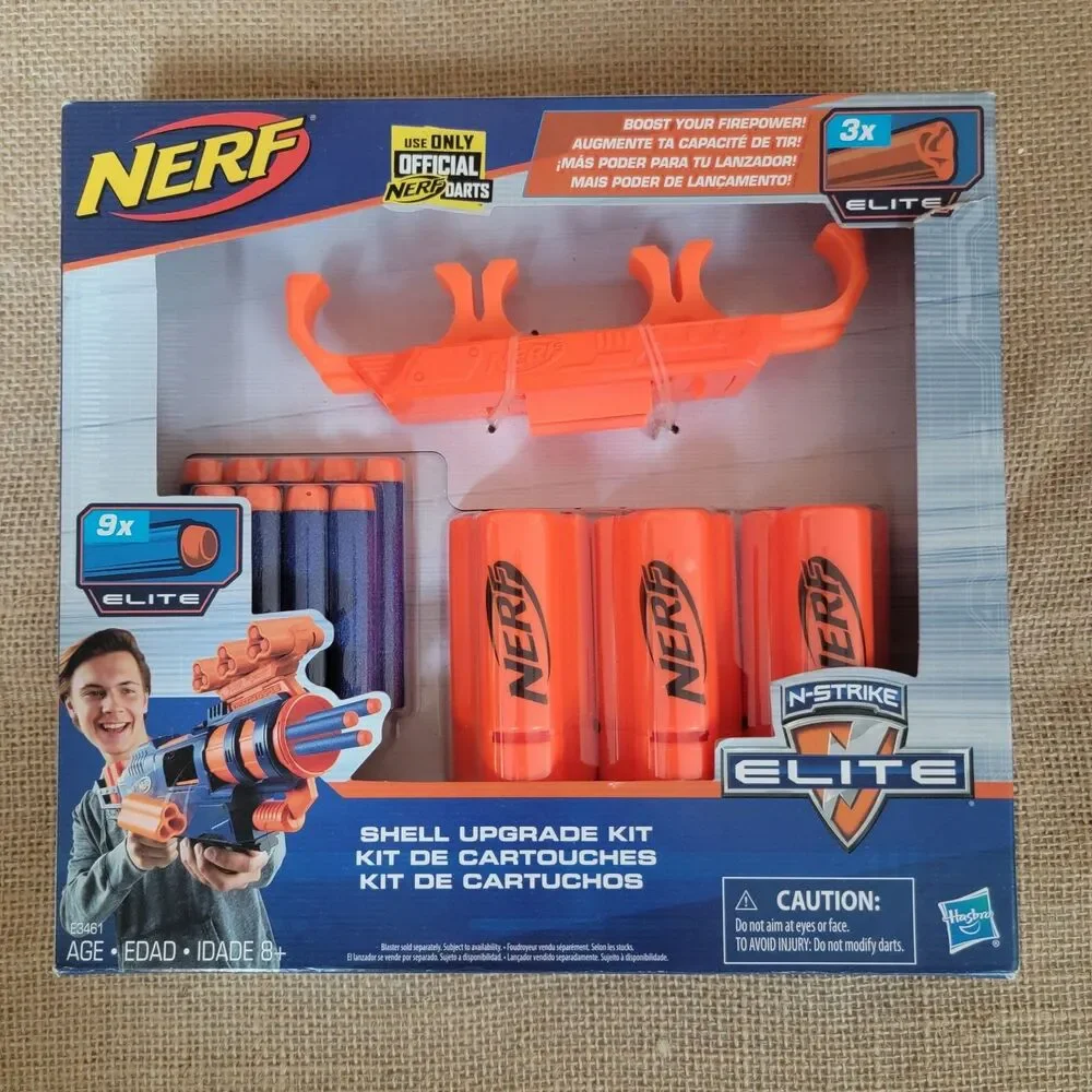 Nerf E3461 N-Strike Elite Shell Upgrade Kit Trilogy Shellstrike - Darts & Shells