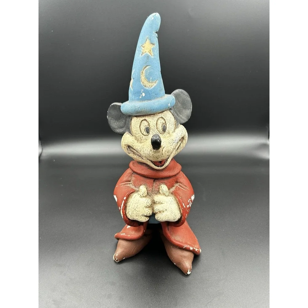 Disney Sorcerer's Apprentice Wooden‎ Figurine