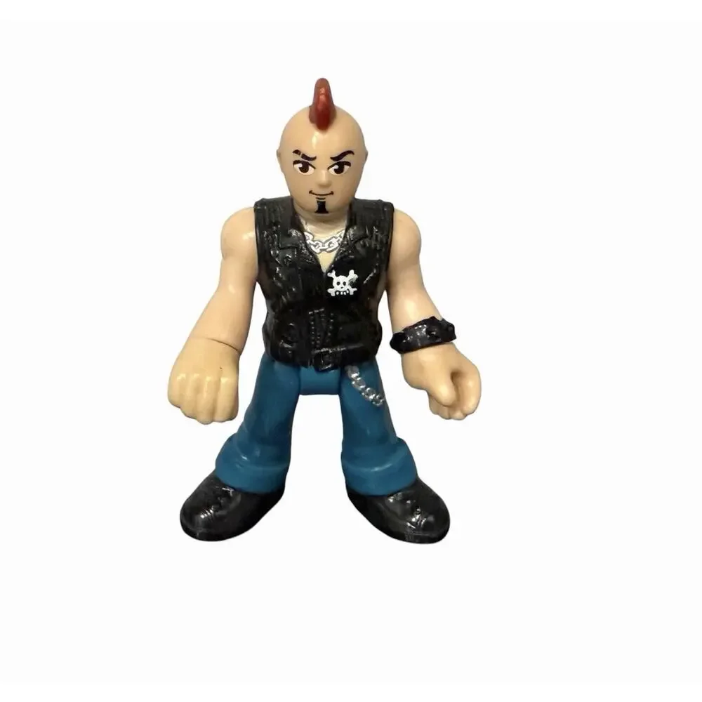 Imaginext Blind Bag Series 3 Punk Rocker Guitarist & Guitar 3”