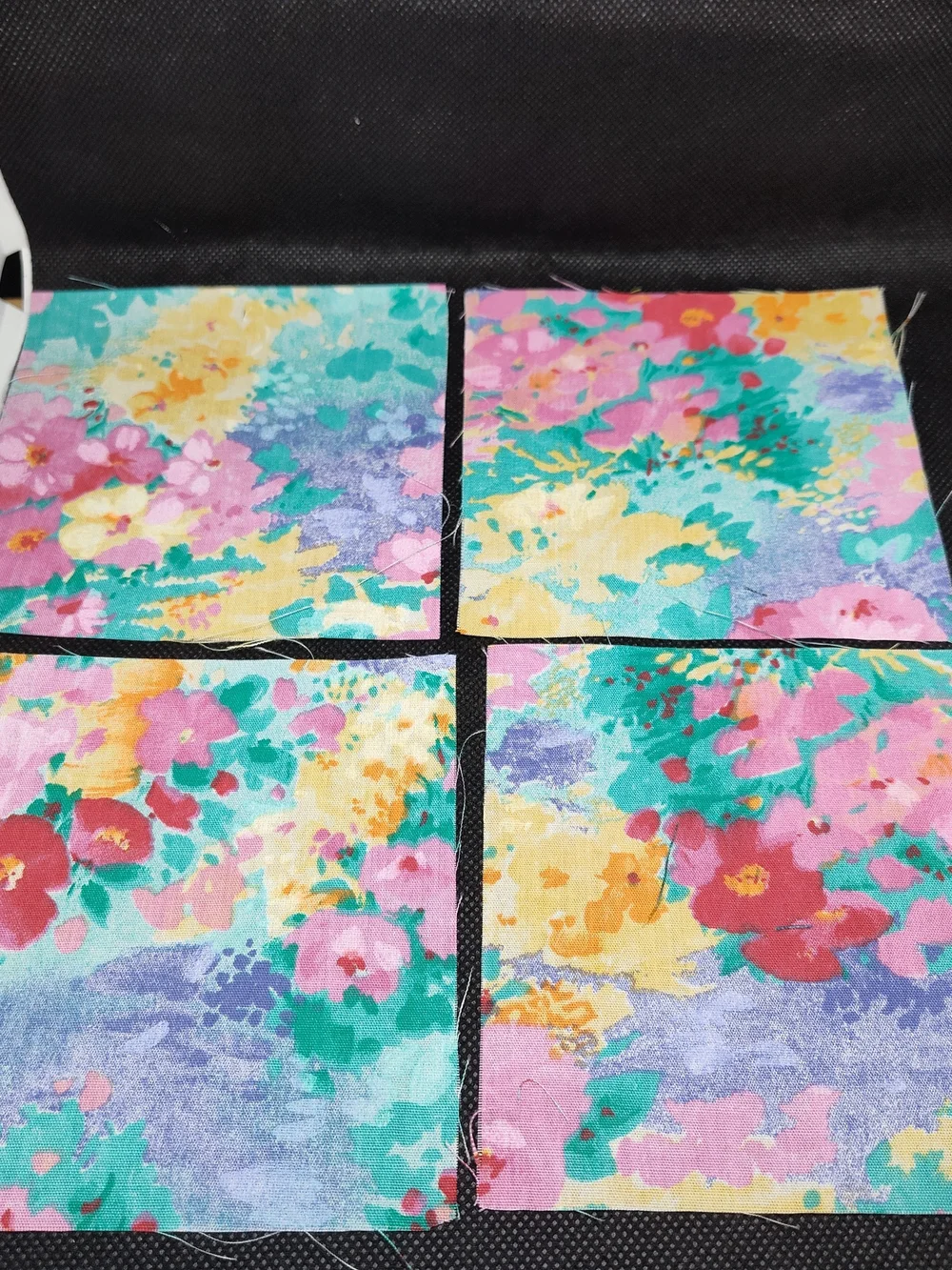 4 4.50 INCH Cotton Fabric SQUARES