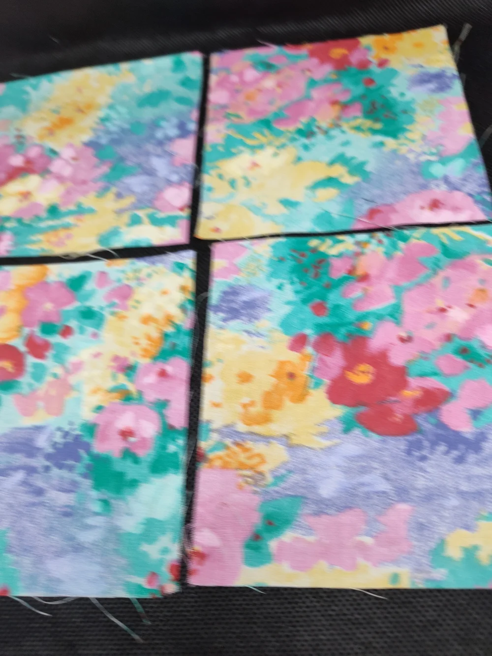 4 4.50 INCH Cotton Fabric SQUARES
