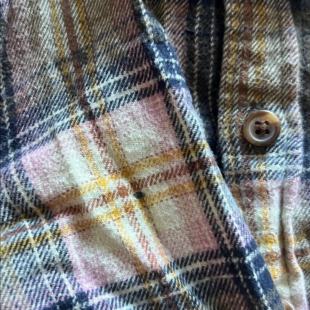 Old Navy Toddler Girl Flannel Shirt Size 3t