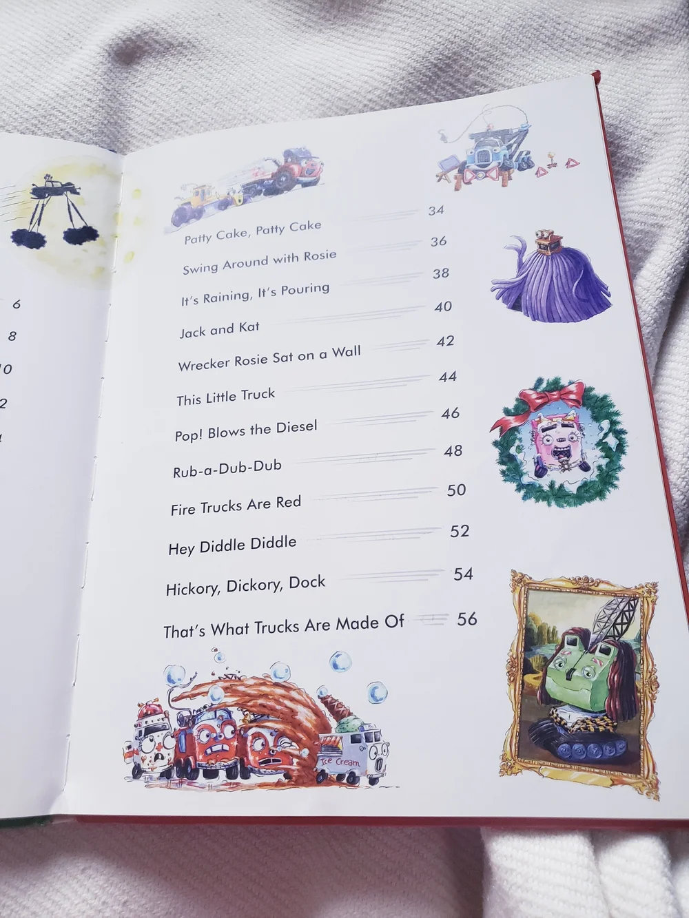 Trucktown Truckery Rhymes Children's Book