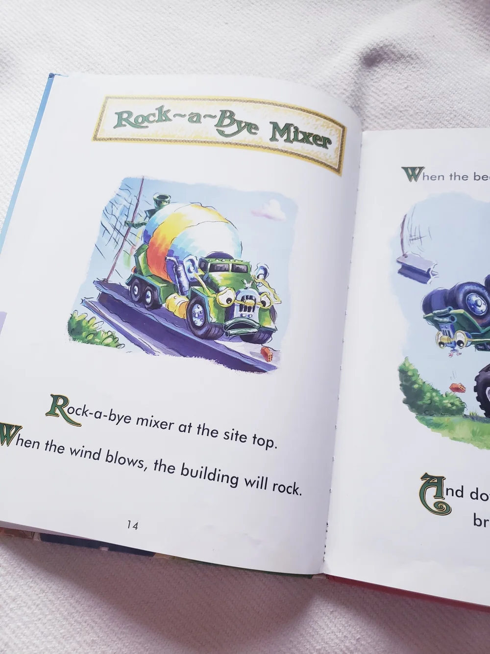 Trucktown Truckery Rhymes Children's Book