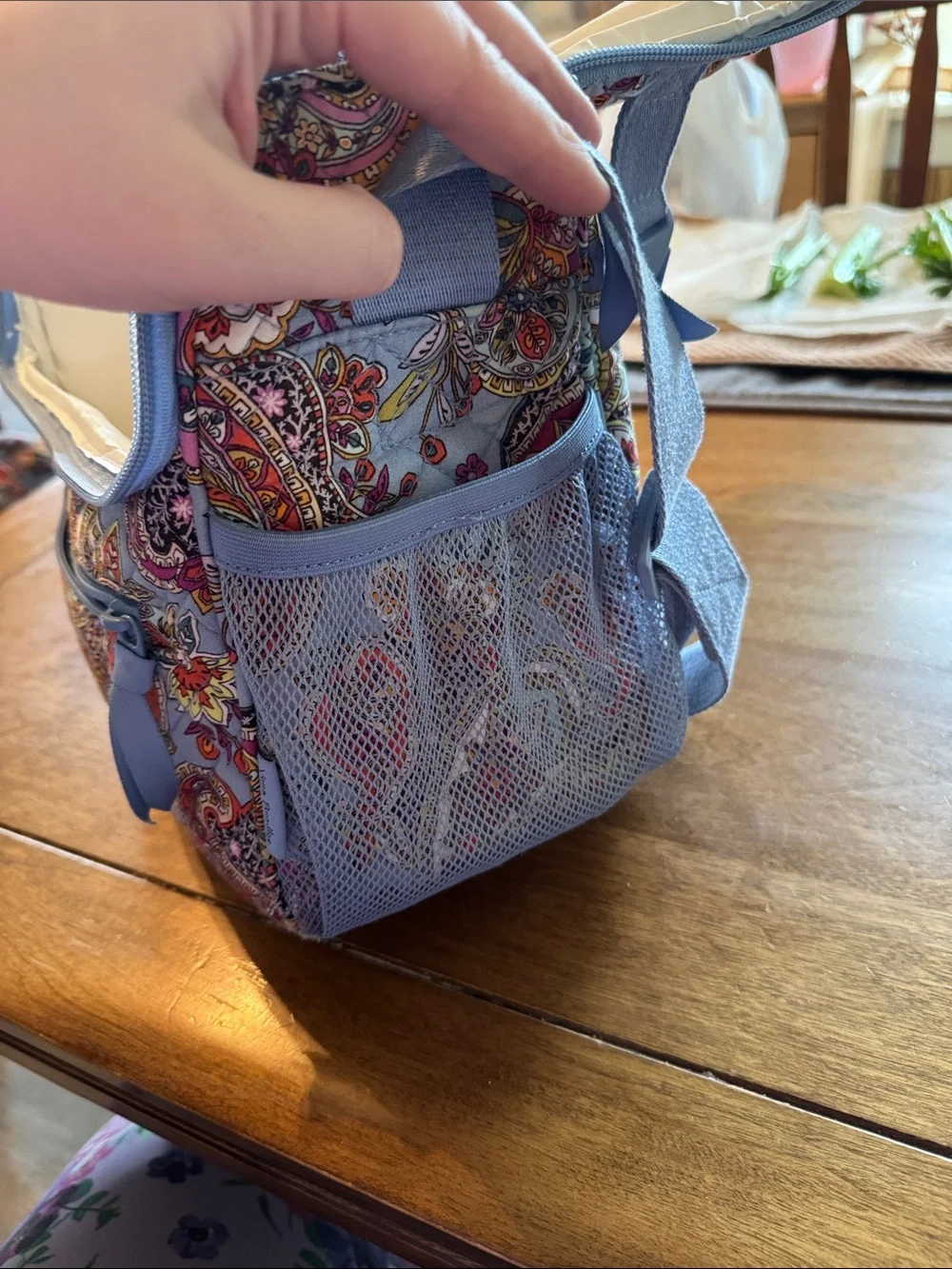 Vera Bradley backpack and lunch bag set
