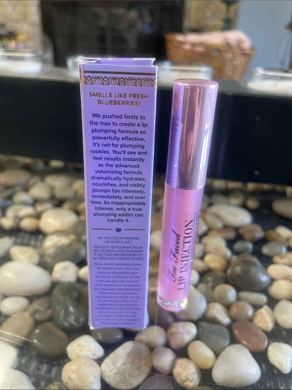 Too Faced Lip Injection Maximum Plump in Blueberry Buzz