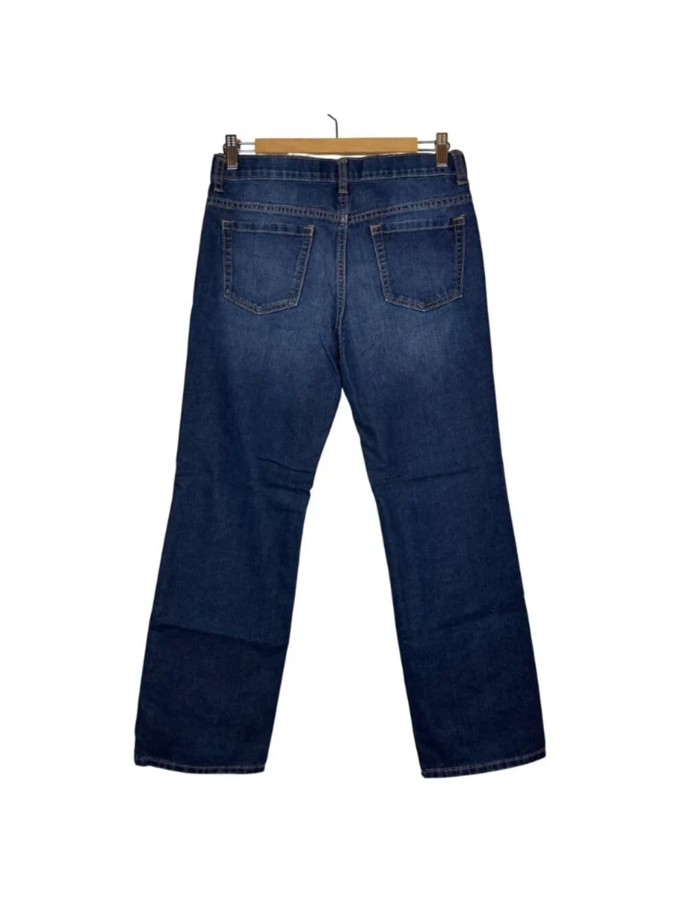 Old Navy 12 Husky Boys Straight Dark Wash Jeans Cotton Blend Classic Scholarcore