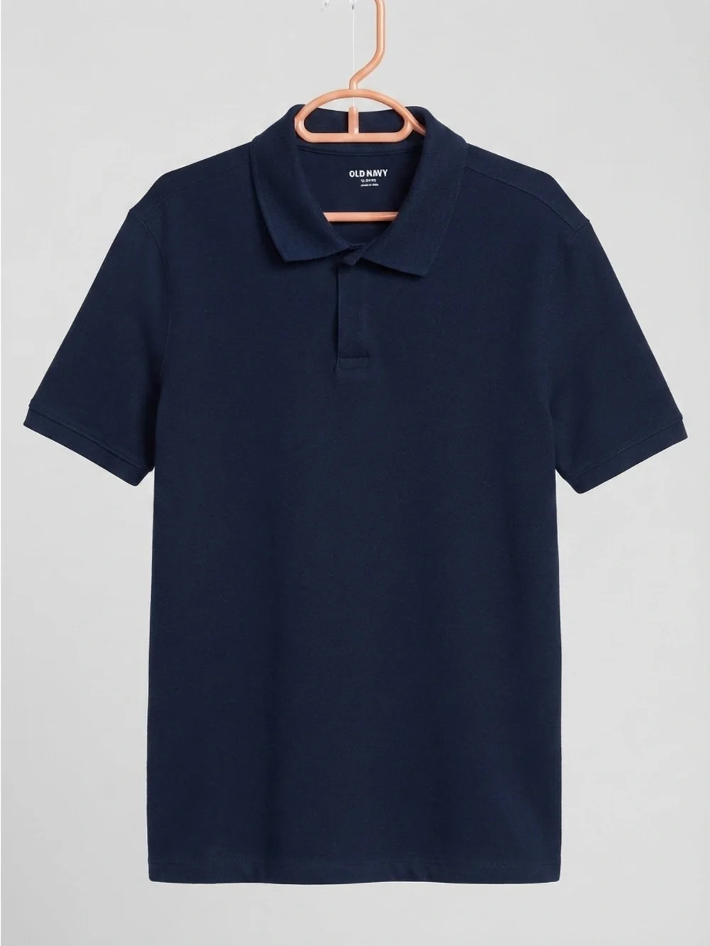 NEW kids Old Navy shirt - kids Classic Navy Polo Shirt size XL 14-16