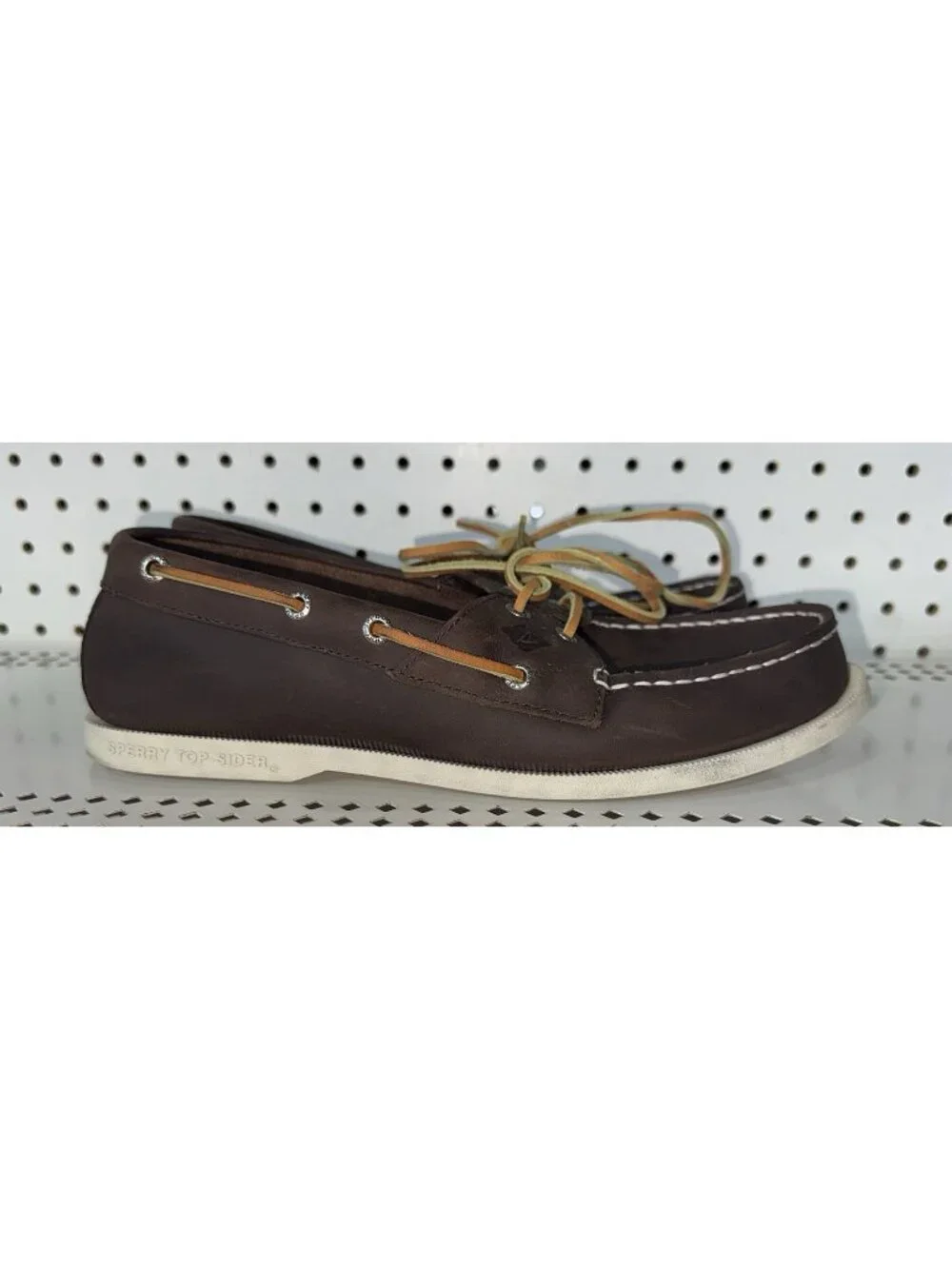 Sperry Top-Sider Authentic Original Mens Leather Casual Boat Shoes Size 11.5