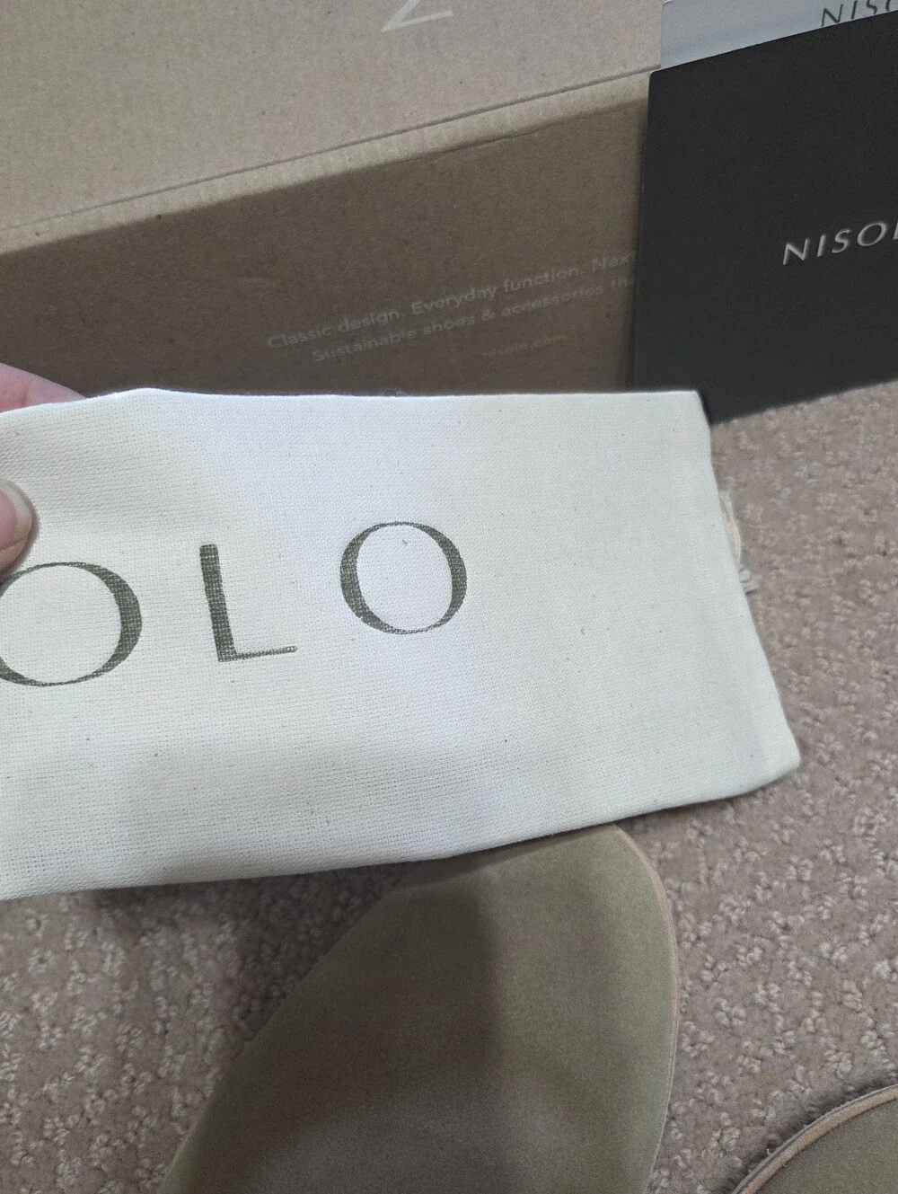 Nisolo Stone Sedona Ravel Derby Mens Shoes Size 10 New With Box Classic Career