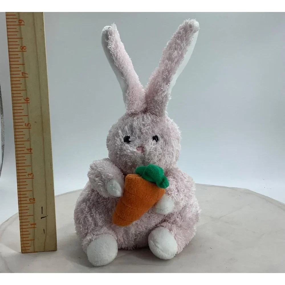 Vtg Chosun Just Friends Bunny Rabbit‎ Plush Stuffed Animal With Carrot 9
