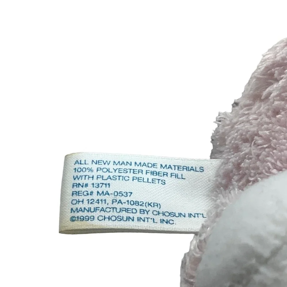 Vtg Chosun Just Friends Bunny Rabbit‎ Plush Stuffed Animal With Carrot 9
