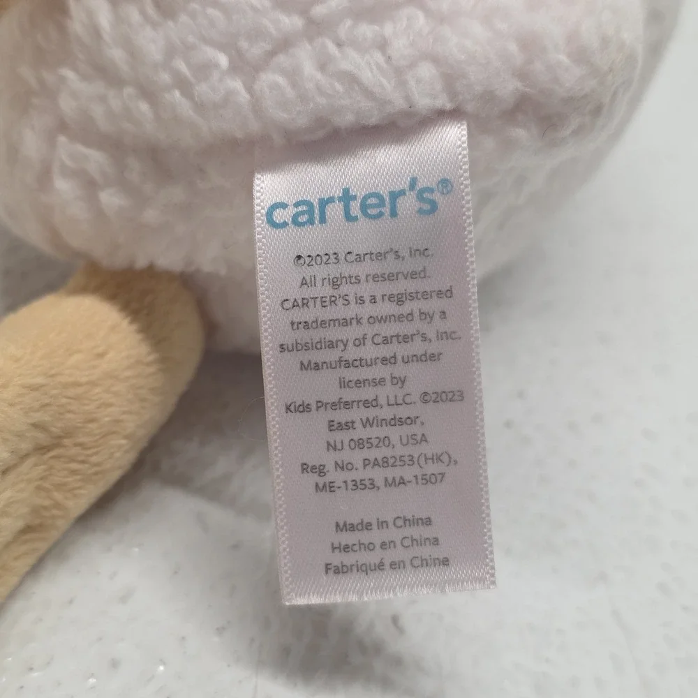 Carters 2023 Baby Pink Duck Goose Soft Cuddle Plush