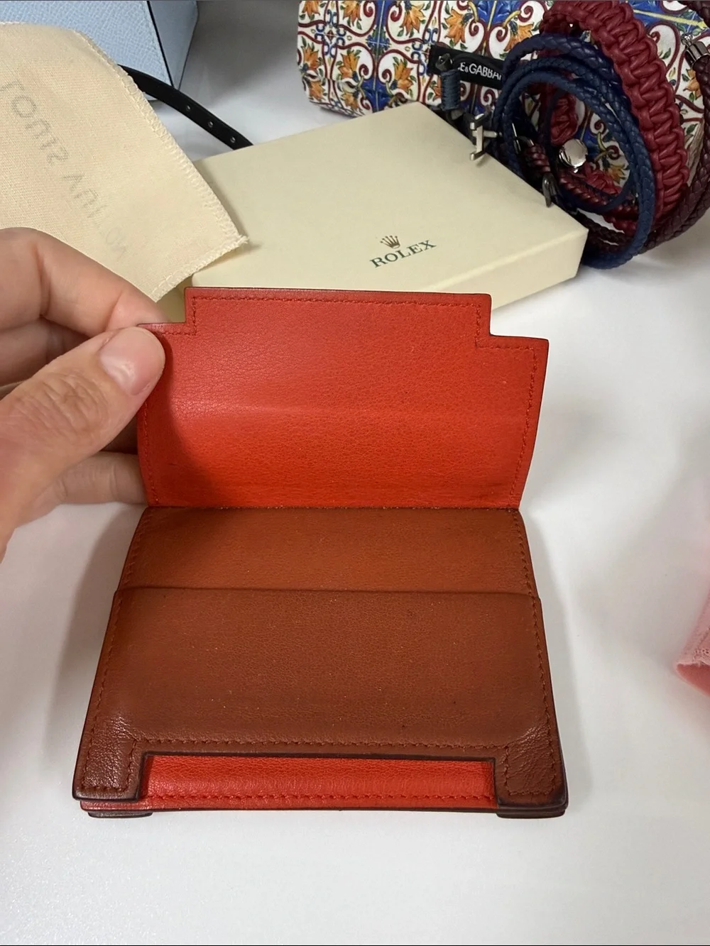 Multiplis Hermes Multiplis card holder mens wallet