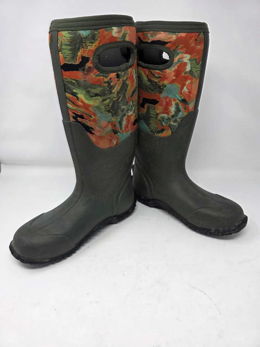 Bogs Mesa Wildbrush Waterproof Winter Rain Boots Womens Size 6 Insulated 5F