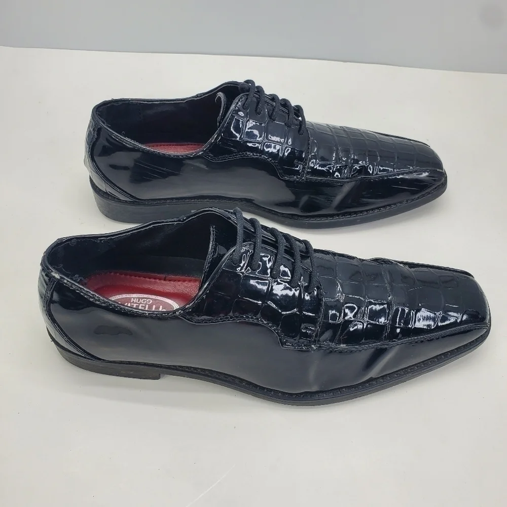Hugo Vitelli Dress Shoes Men’s 9M Black