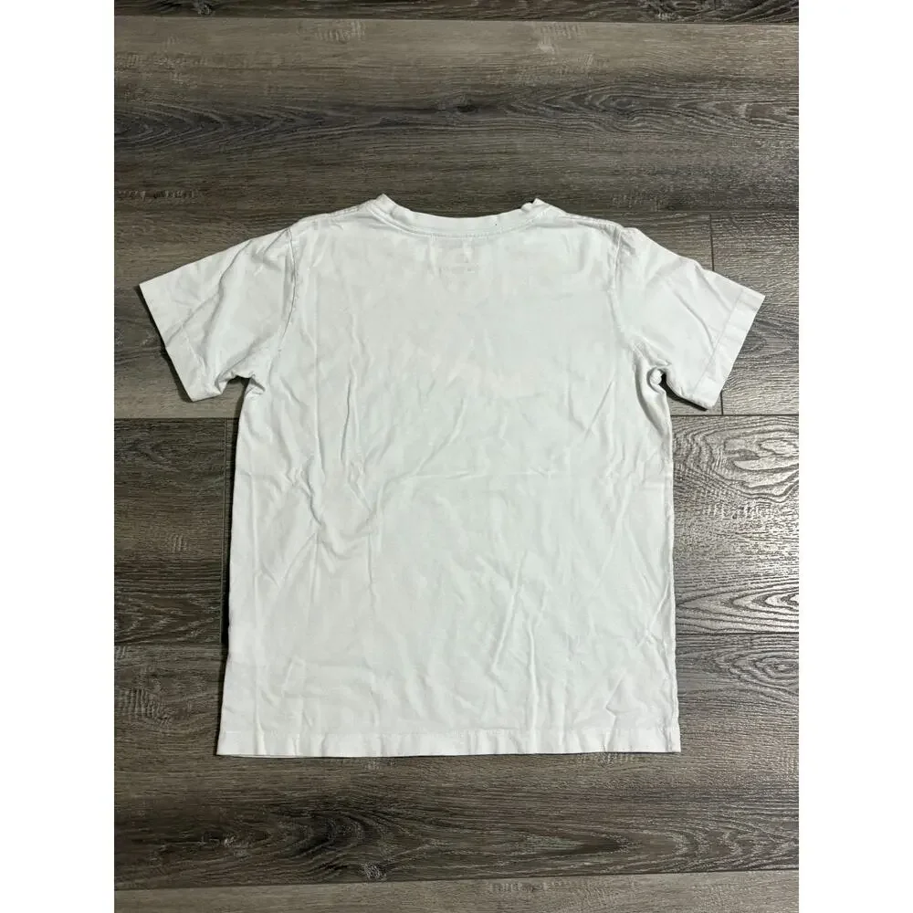 Nike Center Swoosh Logo White Shirt Basic Casual Y2K Retro - Women’s Large