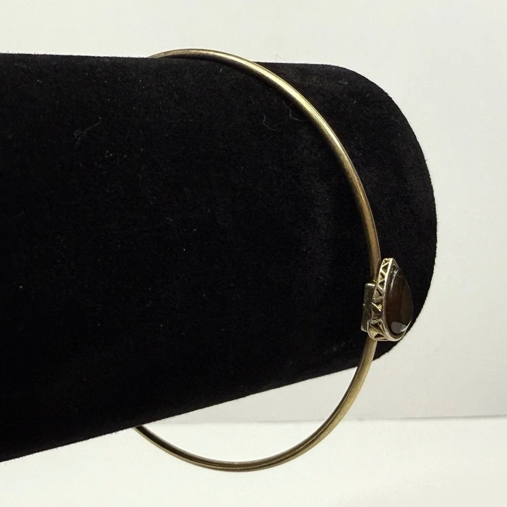 Bracelet amber teardrop