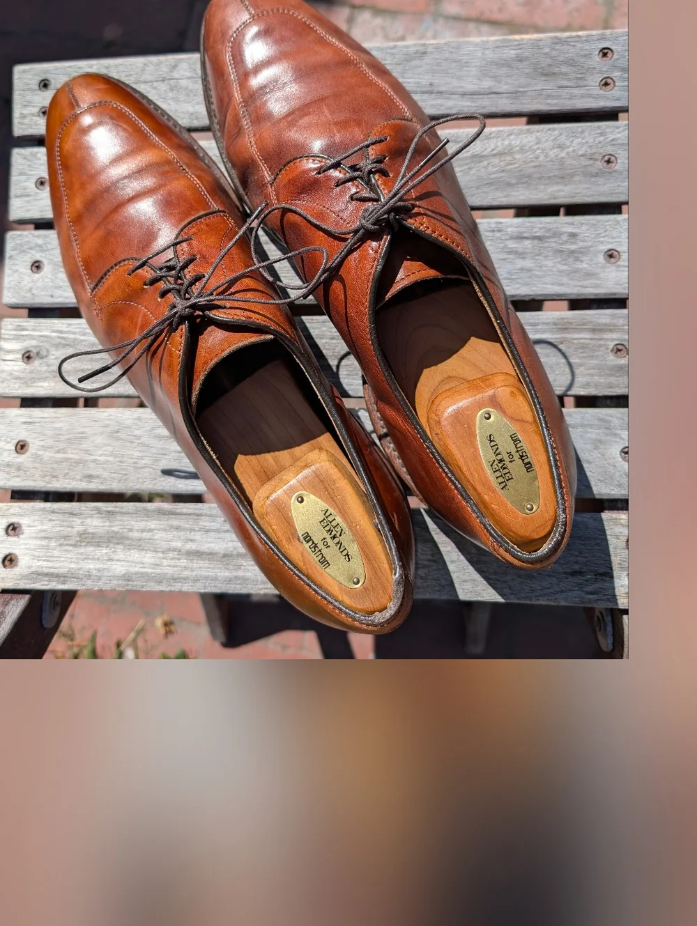 Allen Edmonds premium brown