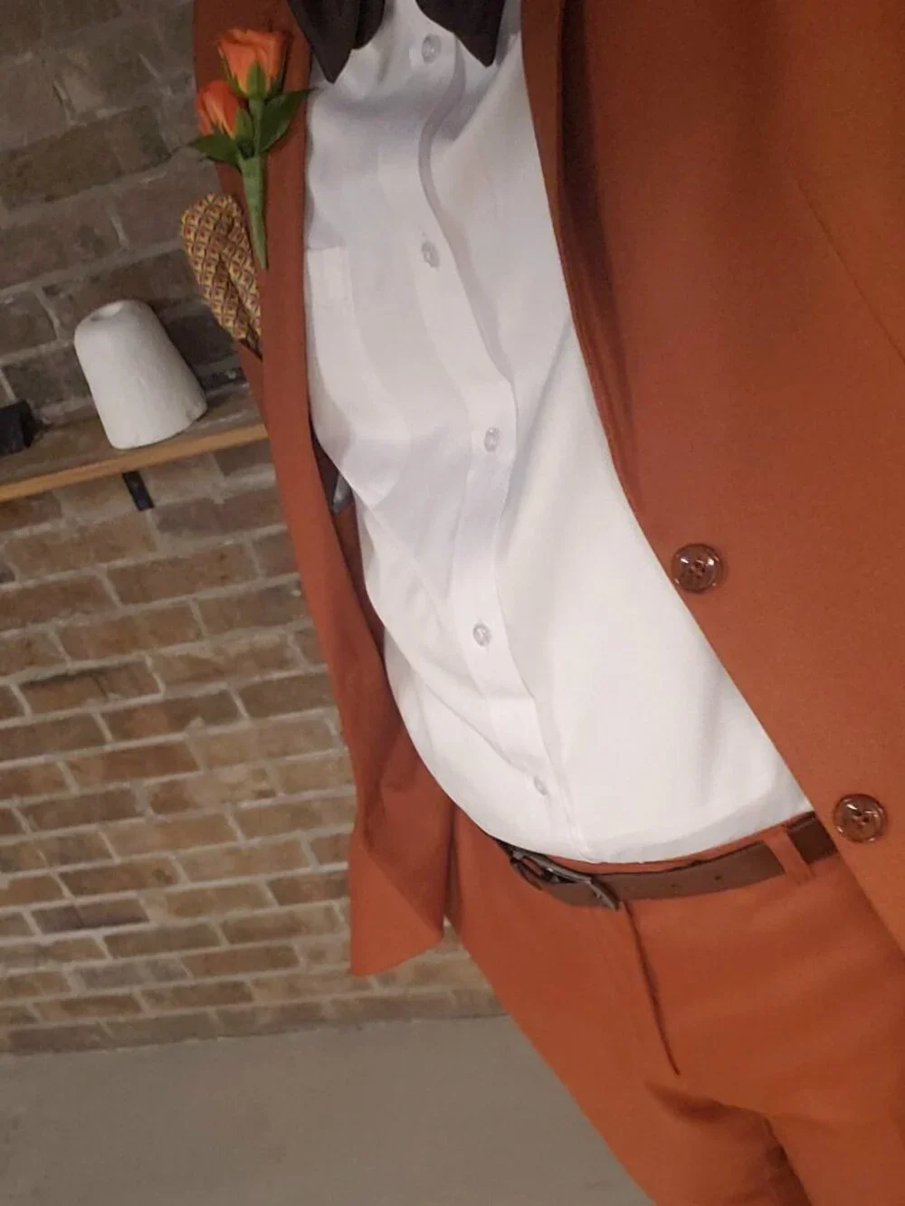 Alain Dupetit Copper 2 piece suit (slim 42r)