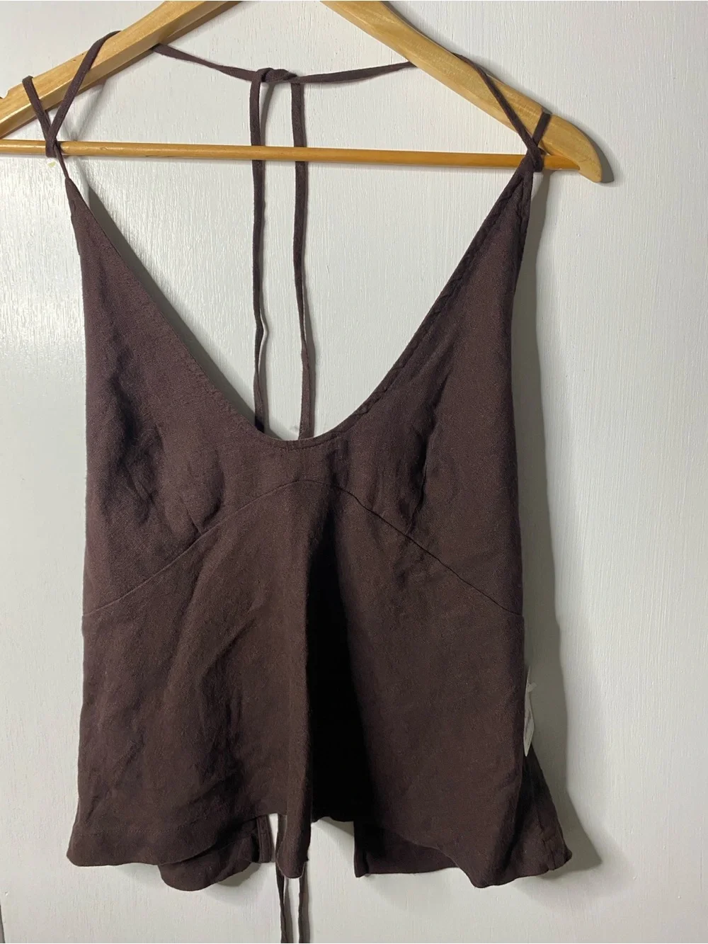 Free People Linen/Viscose Top