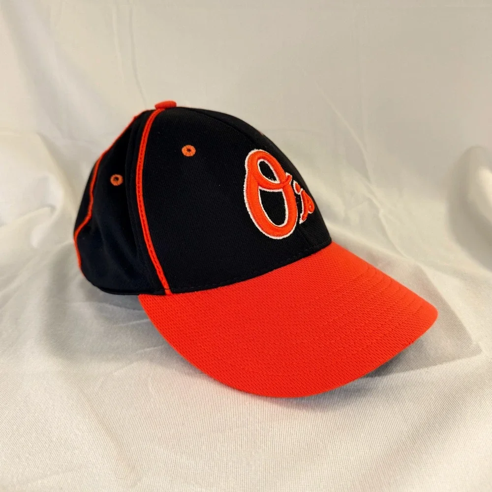 Richardson PTS45 Baltimore Orioles Black Orange Fitted Baseball Cap Size 6 3/4