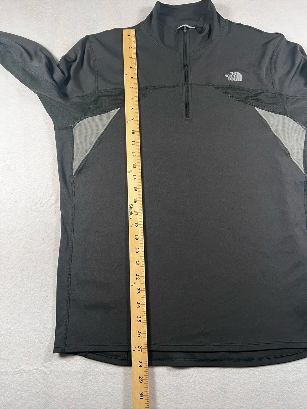The North Face Flight Series Mens XL Black 1/4 Zip Running Trail Performance Top