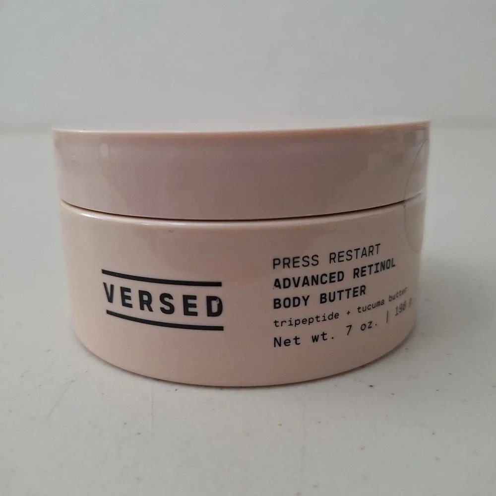 Versed Press Restart Advanced Retinol Body Butter Fragrance-Free 7oz New Sealed