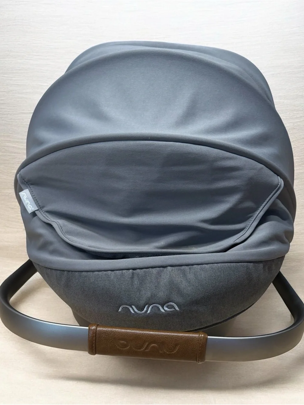 Gray Infant Car Seat Carrier - Unknown Brand