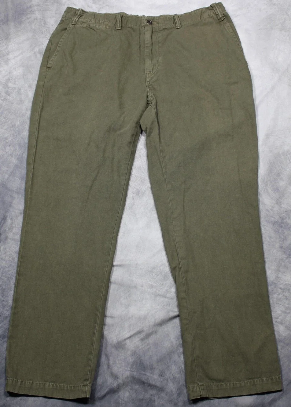 Polo Ralph Lauren Straight Fit Chino Pants Mens 38x30 Olive Green Nautical Goods