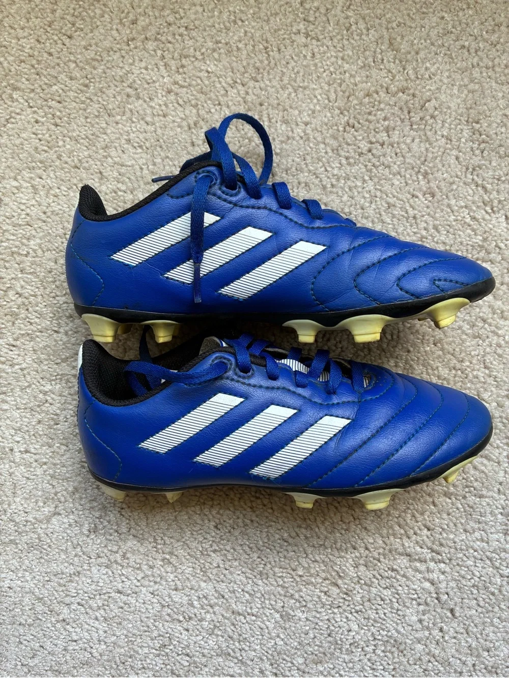 adidas GOLETTO VIII FIRM GROUND CLEATS Kids size 2.5