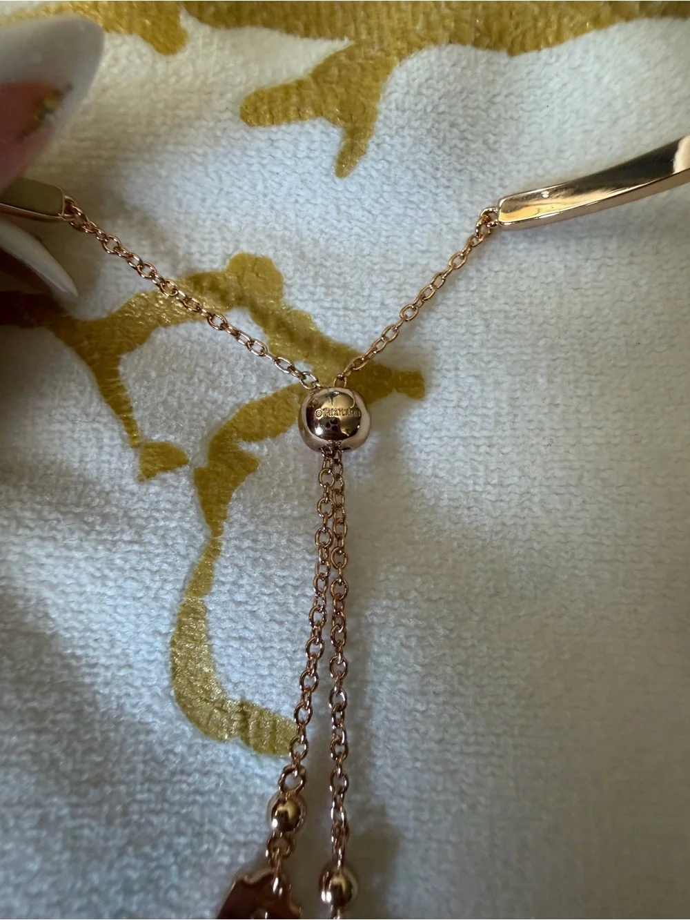 Coach bangle polished
