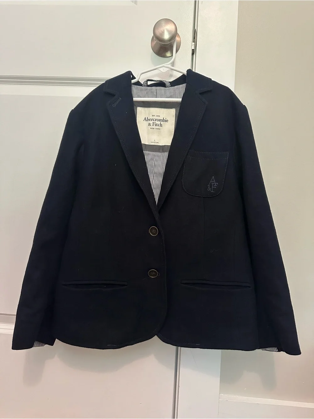 Abercrombie & Fitch Navy Blazer