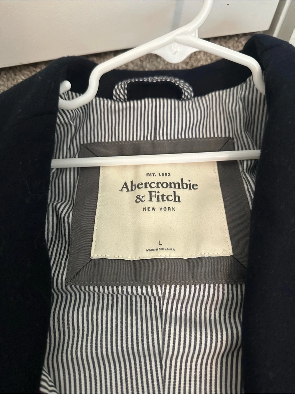 Abercrombie & Fitch Navy Blazer
