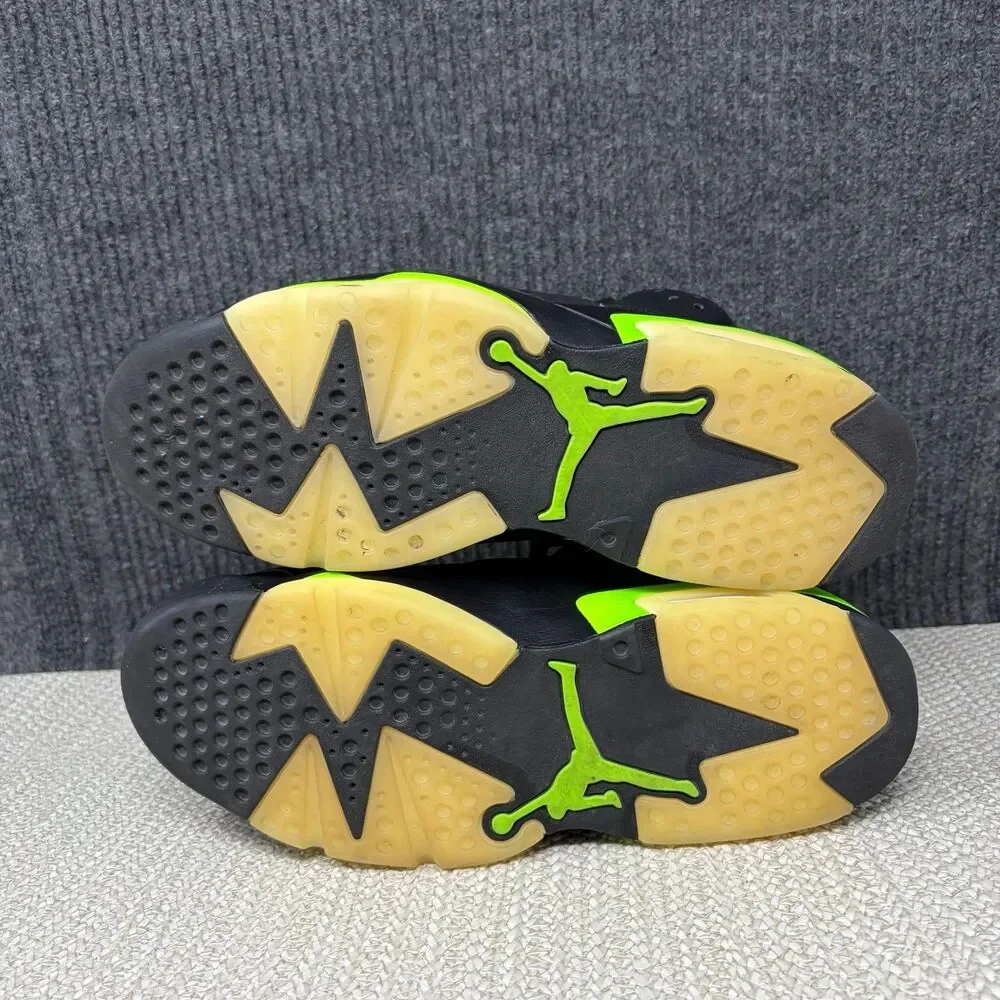Nike Air Jordan 6 Retro Electric Green Black Men’s Size 9 CT8529-003