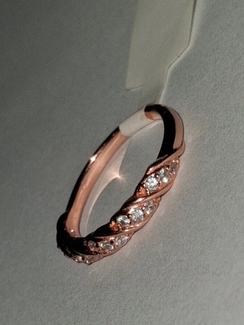925 Sterling Silver delicate rose