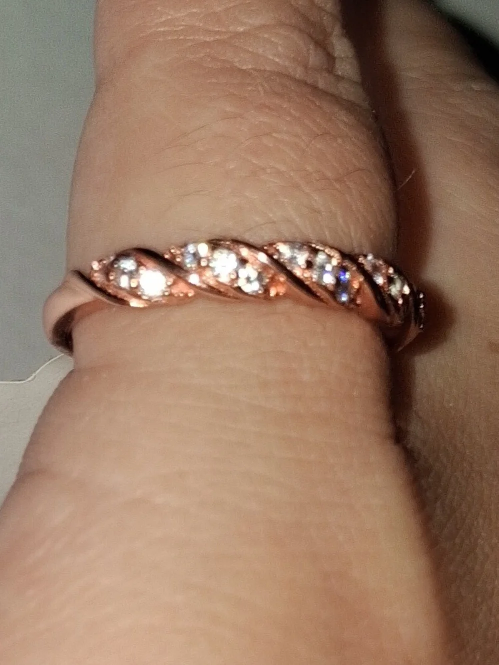 925 Sterling Silver delicate rose