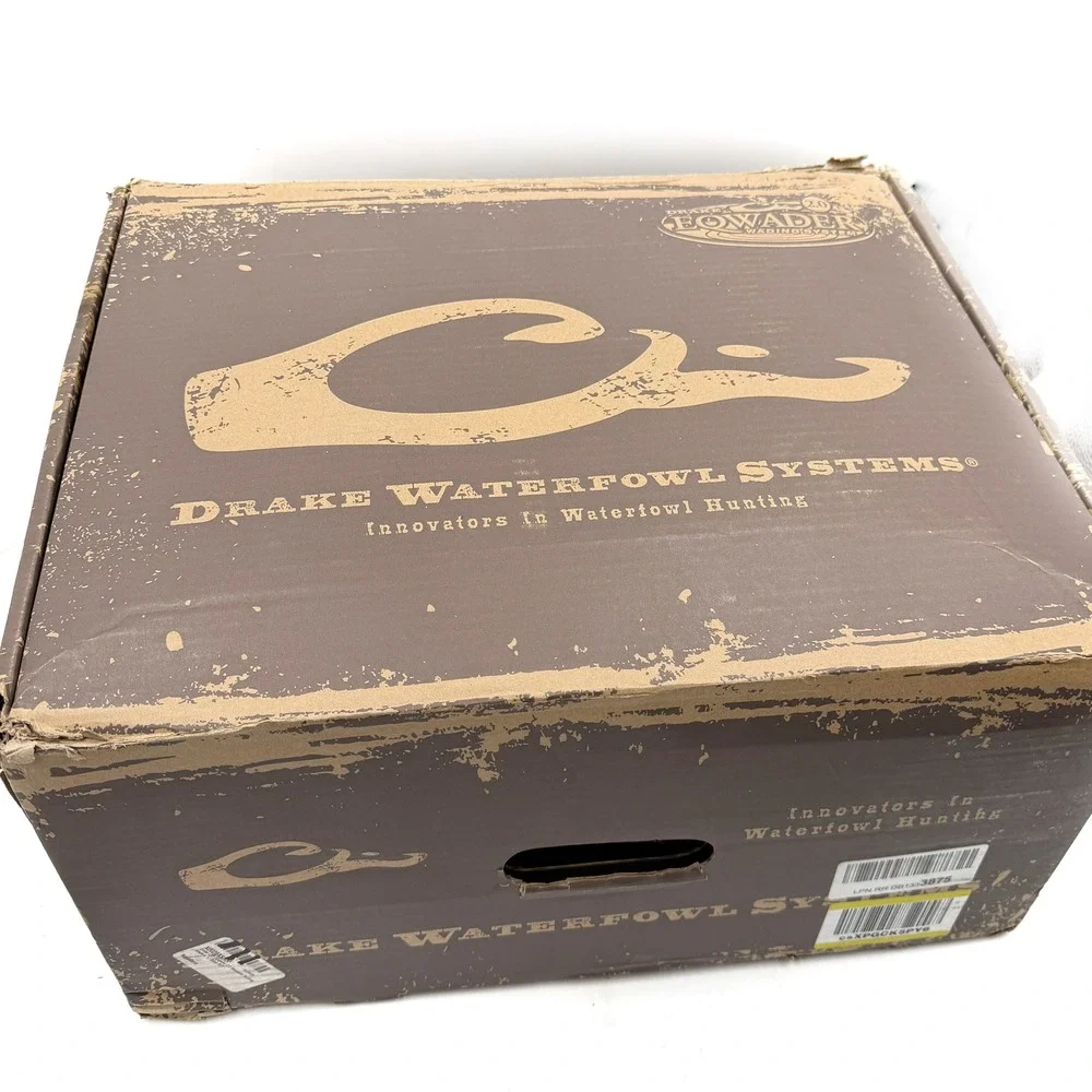 Drake Waterfowl LST Eqwader 2.0 Waders Mossy Oak Camo Neoprene Men Size 11 Stout