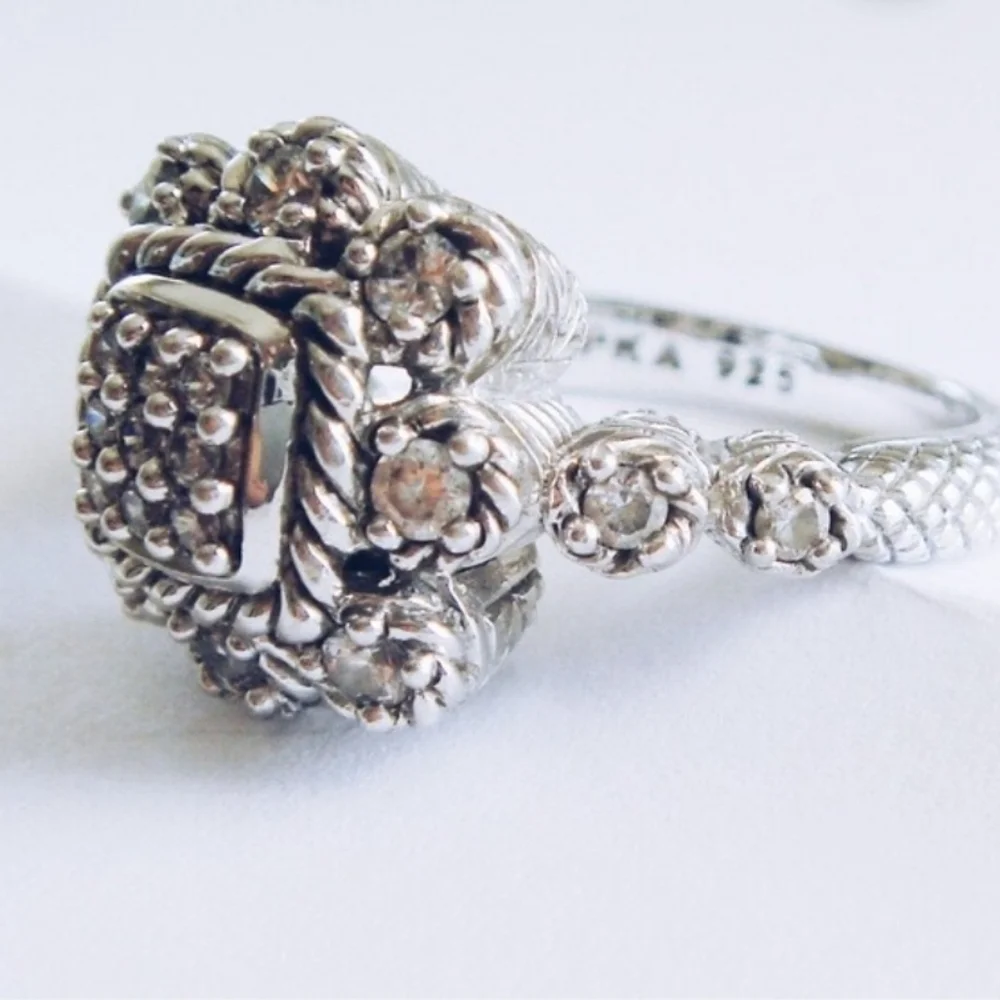 Judith Ripka beautiful silver
