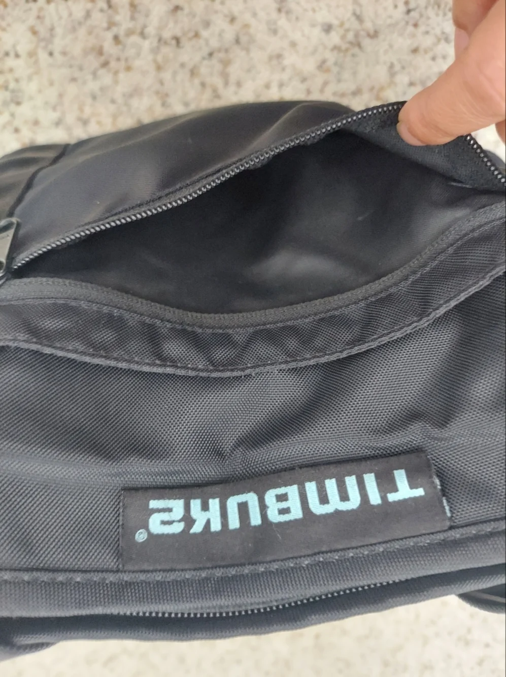 Timbuk2 Black Cargo Tote Bag Laptop Travel Commuter