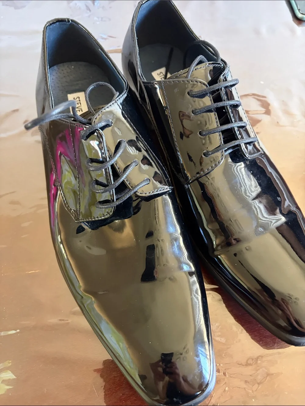 Steve Madden shiny patent