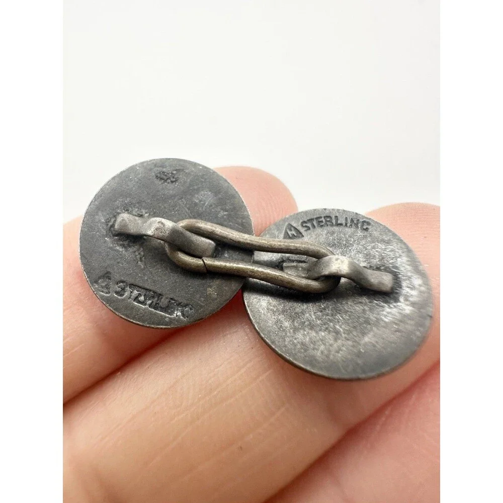 Unbranded sterling single enamel