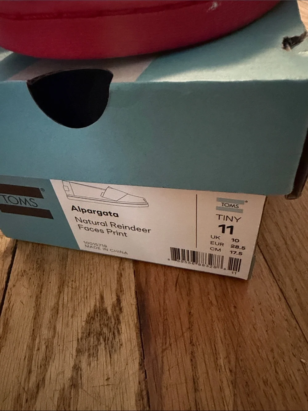 Toms new box