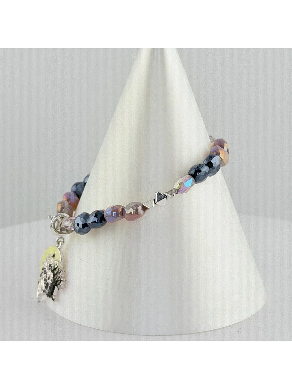 Bomb Party Single Stack Bracelet - on Silver Plating #198