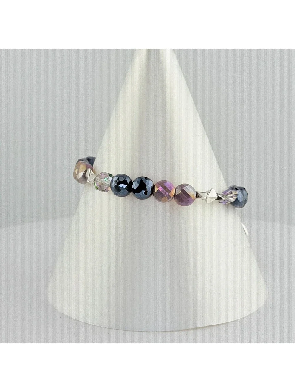 Bomb Party Single Stack Bracelet - on Silver Plating #198
